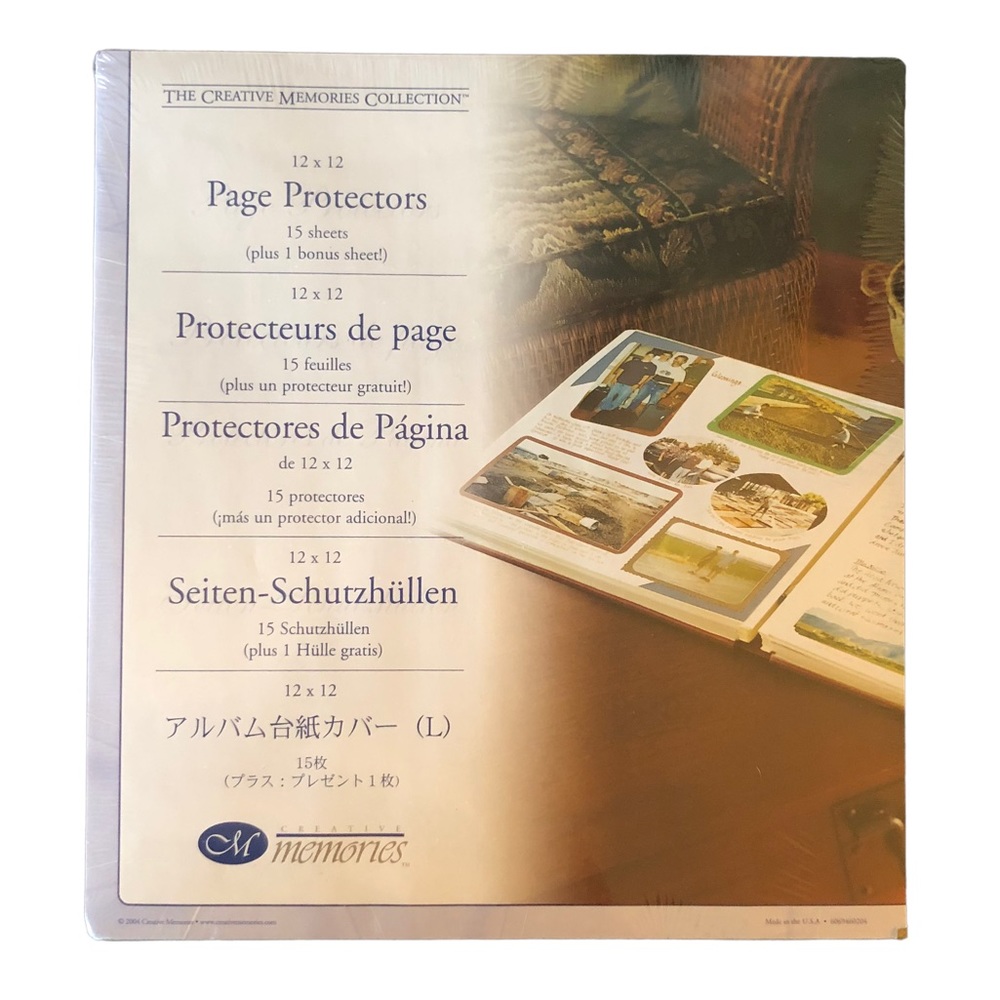 Creative Memories Collection Scrapbooking Page Protectors